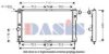 AKS DASIS 96181369 Radiator, engine cooling